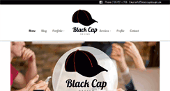 Desktop Screenshot of blackcapdesign.com